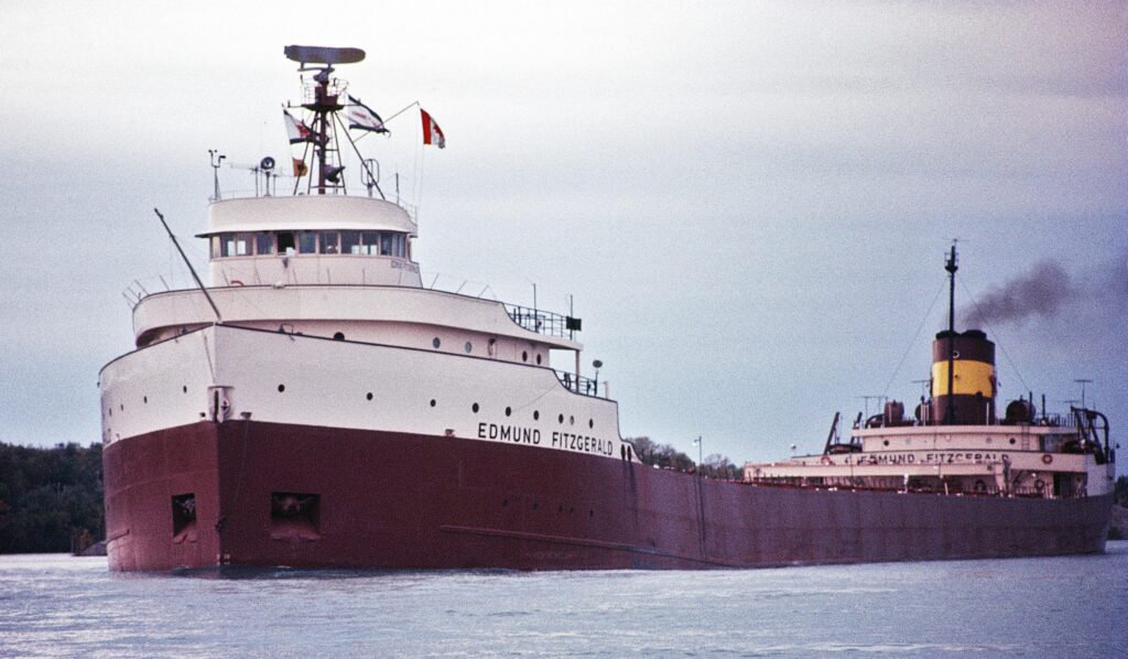 The SS Edmund Fitzgerald: The official car of not a car, iron ore, maritime disasters, the number 29, and Gordon Lightfoot