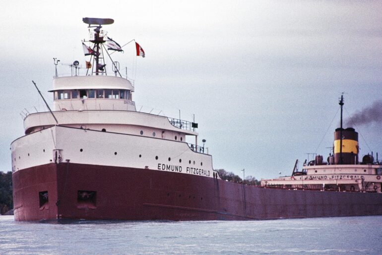 The SS Edmund Fitzgerald: The official car of not a car, iron ore, maritime disasters, the number 29, and Gordon Lightfoot