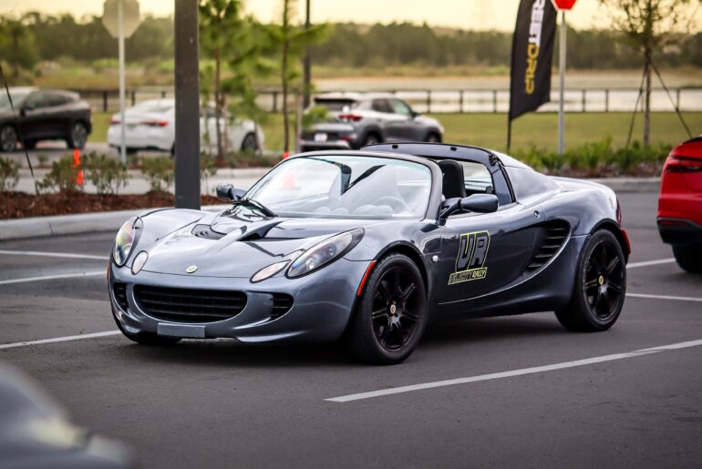 Took a picture of my [Lotus Elise] minutes before it started to pour. [3,985x5978]