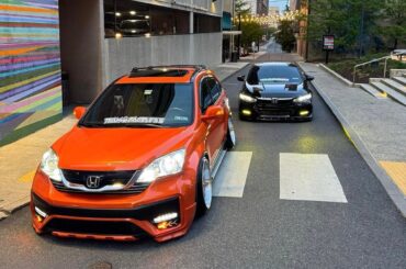One of the most heavily modified Honda crv gen 3rd out there