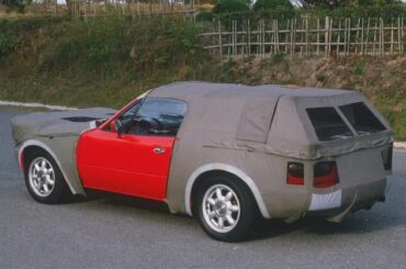 The first running prototype for the Mazda MX5/Miata, disguised as a wagon