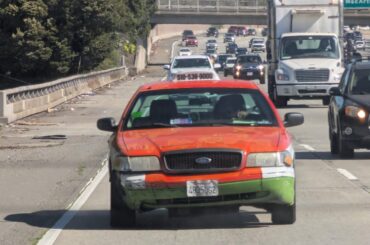 Battered and Bruised, 2011 Ford Crown Vic Police Interceptor