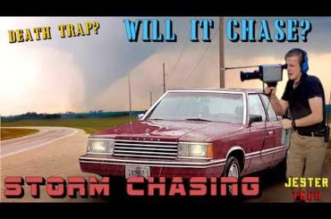 Attempting To Chase Tornadoes In A K-Car . . .