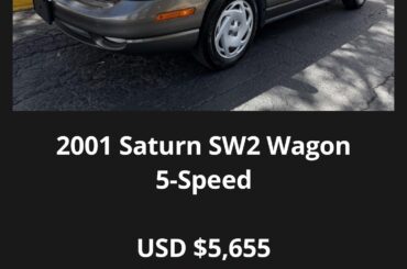 Stick Saturn Station Wagon