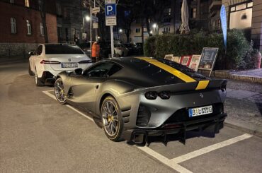 Casually parked [Ferrari 812 Competitzione]
