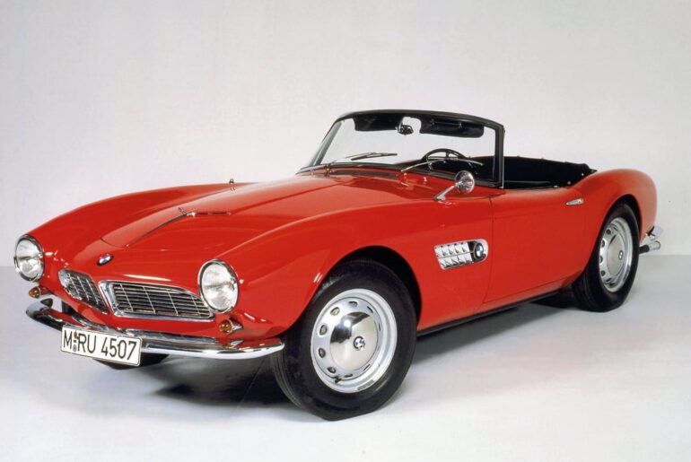 Rare 1956 BMW 507 Convertible & TS Coupe. 3.2 liter V8