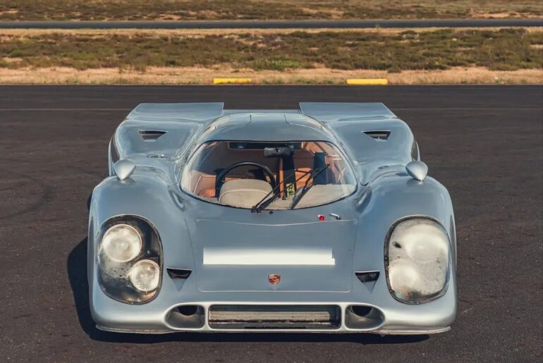 A converted to be road legal Porsche 917