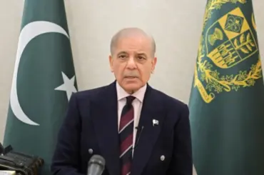 prime minister shehbaz sharif addresses the nation on friday photo pmo