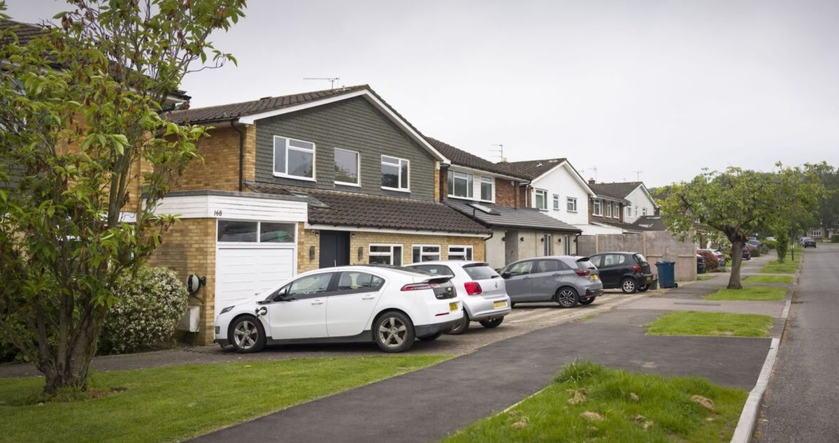 EDF makes welcome change for drivers with electric cars on driveway