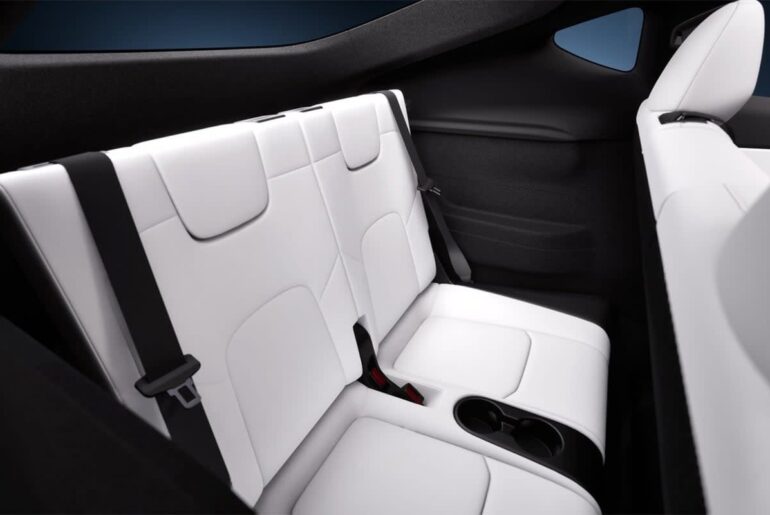 Tesla has added two additional seats to the Model Y for an extra £2,500 (Tesla)