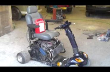 600cc Mobility Scooter Walk Around