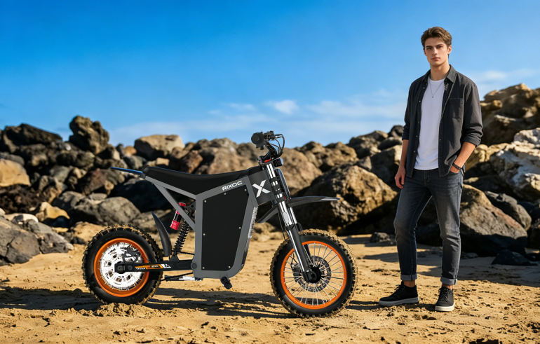 RIXOC Launches GT16 Electric Motorcycle: 3000W Peak Power, Redefining Urban & Off-Road Ride