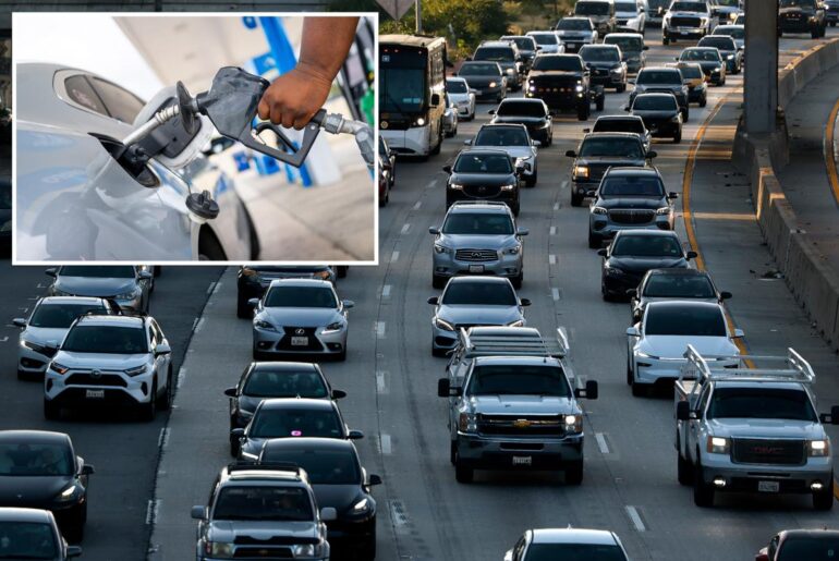 Automakers trade group urges government to scrap gas tax, replace it with vehicle weight fee