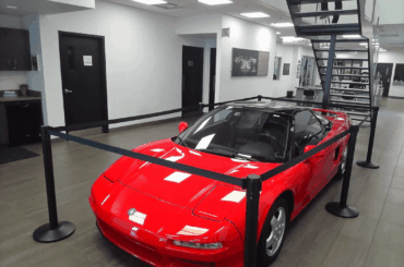 [Acura NSX] at the dealership