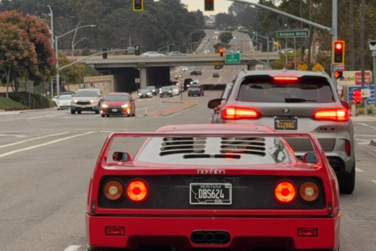 First [Ferrari F40] I ever spotted
