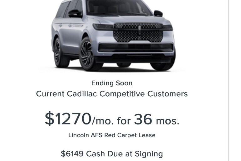 Looks like Lincoln is trying to win over Cadillac owners