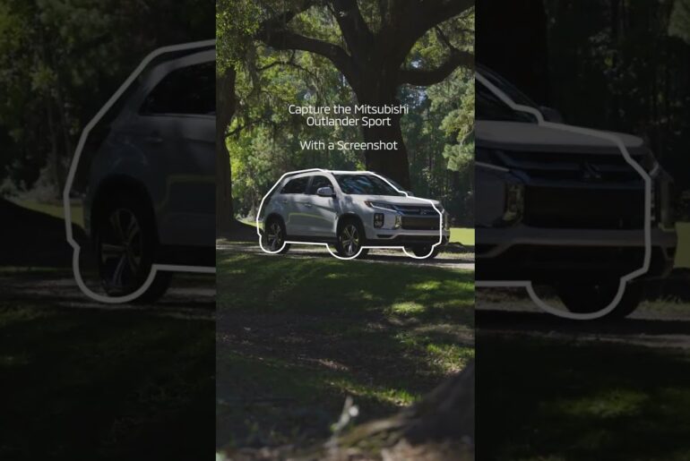 Tap at just the right moment to stop the Mitsubishi Outlander Sport perfectly in the outline.