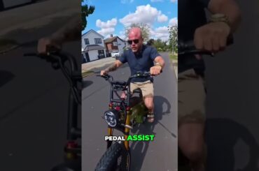 Electric Bike's INSANE Pedal Assist Acceleration! #shorts