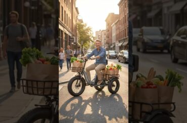 No traffic, no stress, just enjoy the way. #cybervelo #ebike #foryou #tricycle #emtb #c16 #emtblife