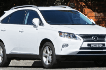 2013-15 Lexus RX350 The official car of...?