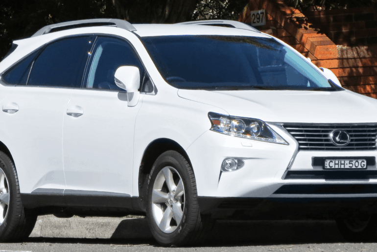 2013-15 Lexus RX350 The official car of...?