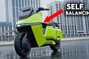 World's First Self Balancing Motorcycle!