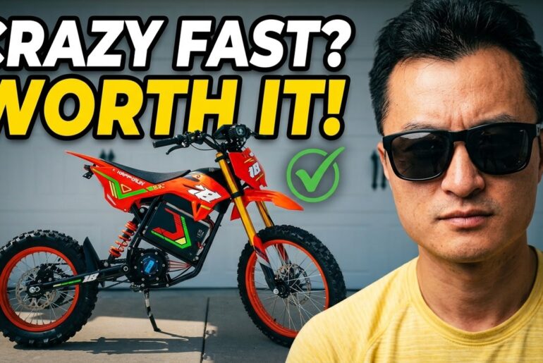 This Electric Dirt Bike Is Crazy Fast! | Happyrun F18 Review