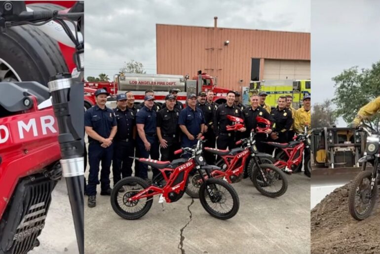 Why the Los Angeles Fire Department just added 30 electric motorcycles to its fleet
