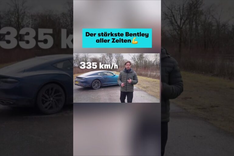 Plug-in-Hybrid mit 782 PS - das ist der Bentley Continental GT Speed #carwowdeutschland