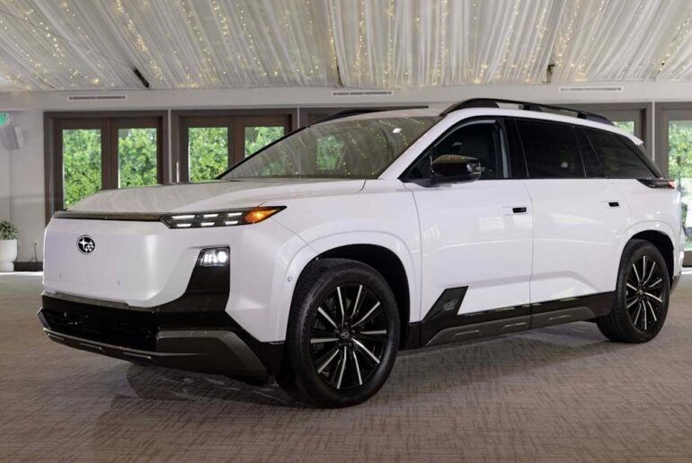 The 2027 Subaru Getaway 3-Row EV Has Over 300 Miles Of Range