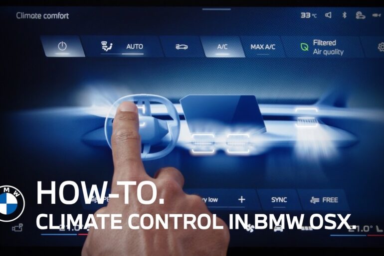 Master Climate Control in BMW Panoramic iDrive | BMW How-To