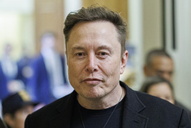 Elon Musk Unveils First Gas-Fueled Tesla