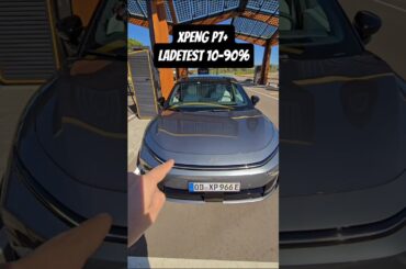 Unfassbar! Xpeng P7+  Ladezeit 10-90% #ev