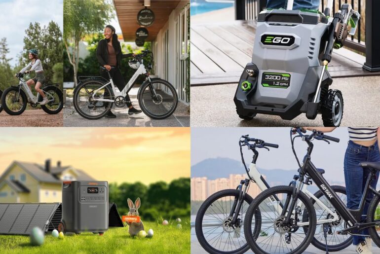 Lectric XPress + XPeak2 e-bike flash sale for today only, EGO 3,200 PSI pressure washer, Jackery Easter Sale on power stations, more