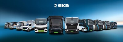 EKA Mobilityâ€™s Range of Electric Commercial Vehicles (eBuses, eTrucks & eSCVs)