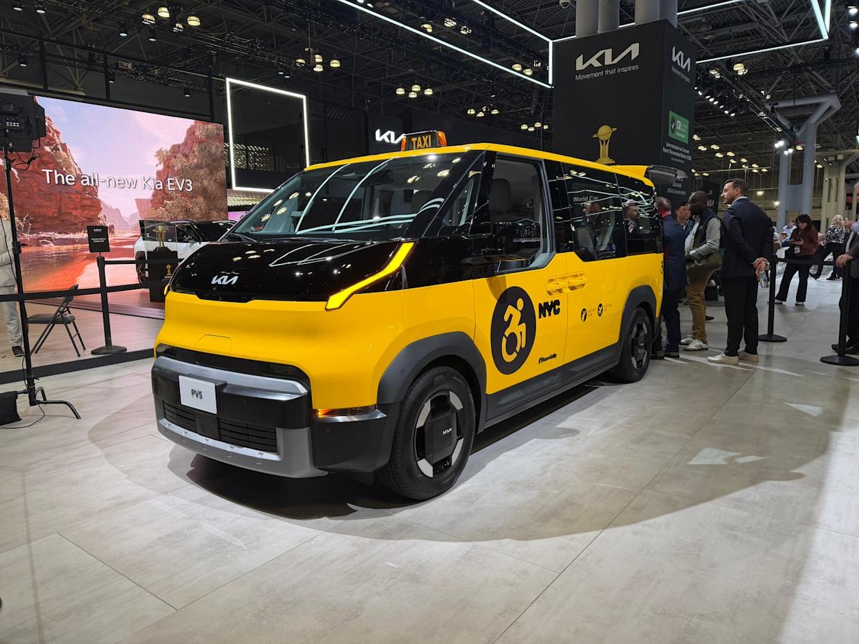 kia pv5 braunability nyc taxi