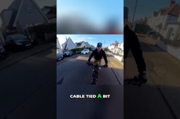 Electric Bike vs Motorbike: Can it Keep Up? #shorts