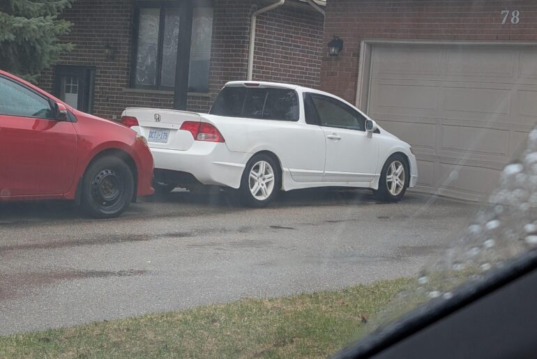 [Honda Civic] Pickup truck conversion