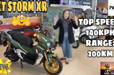 NXT STORM XR  || BAGONG TUKLAS NA E-MOTORCYCLE NA BAGYO ANG DATING