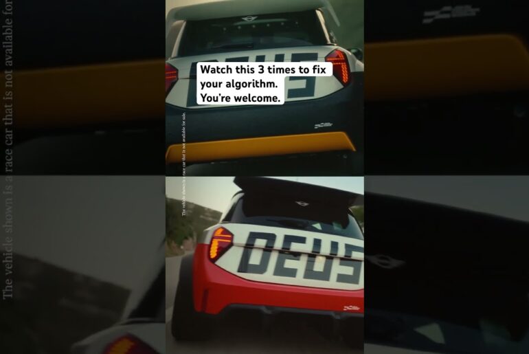 Watch it 10 times. Just to be sure. #cartok #youtubeshorts #racecar