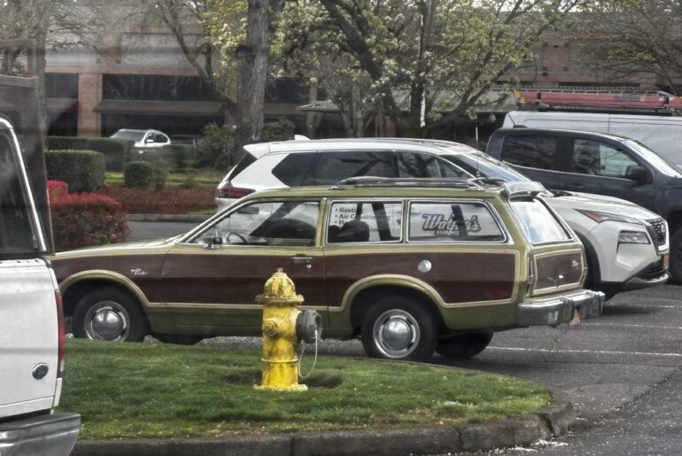 Check out this awesome Pinto Squire Wagon I saw today!!!