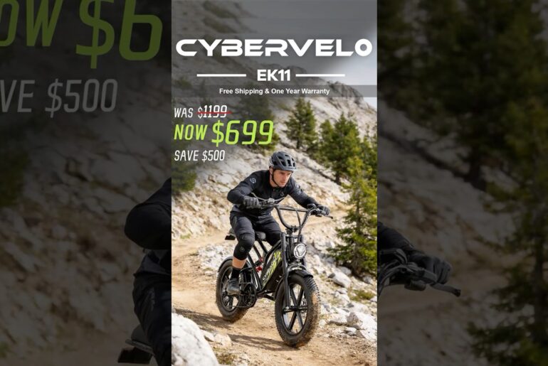 Wanna share this with the guys! #cybervelo #ebike #electricbike #ek11 #foryou  #electricvehicle #mtb