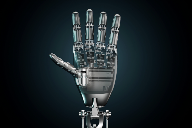 Tesla robot hand.