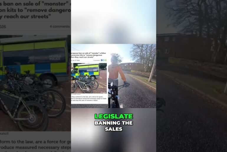 UK Bans 'Monster E-Bikes': What You NEED to Know! #shorts
