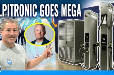 Alpitronic Shows Off Its Megawatt HYC1000 EV Charger At EVCS 2026