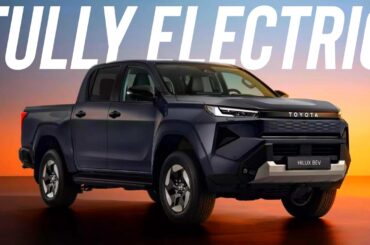 Toyota Unveils 1ST EV Pickup!