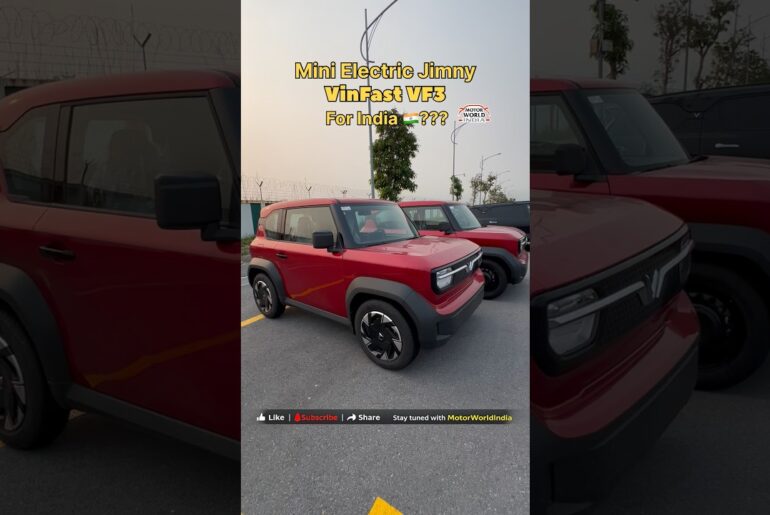 VinFast VF3 Electric Mini Jimmy Ready for India?? #motorworldindia #vinfastindia #vinfastvf3
