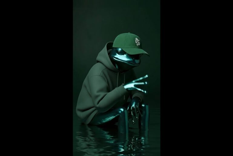 when a frog becomes an influencer 🐸​