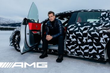 A Drift Comes True I Gabriel Macht Takes On The New Mercedes-AMG GT 4-Door Coupe in Lapland