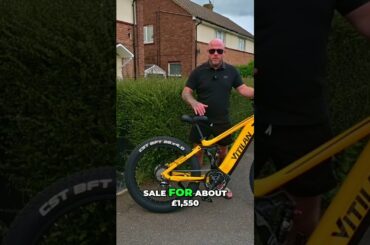 Insane Vitilan T7 E-Bike Review: Full Suspension Fat Tire Beast! #shorts